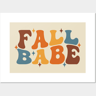 Fall Babe Posters and Art